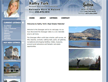Tablet Screenshot of kathyyork.ca